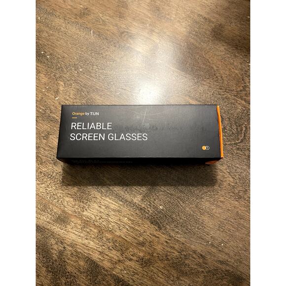 TIJN Orange‎ Screen Glasses NIB, tortoise shell design - Picture 5 of 5